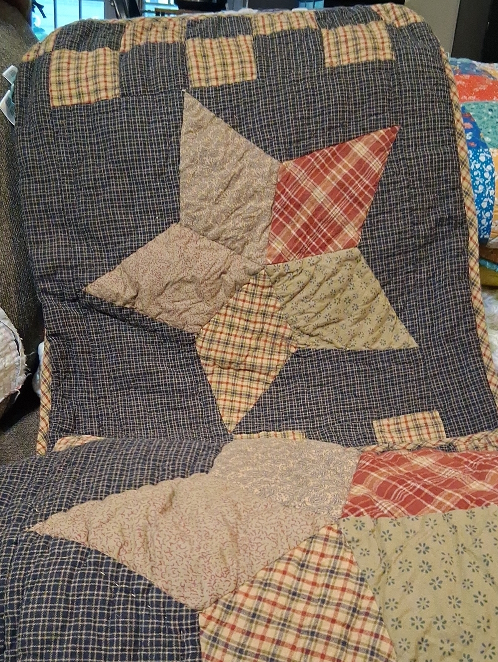 Pair Of Quilted Pillow Shams
